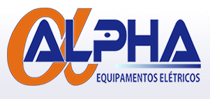 Logotipo Alpha Equipamentos Elétricos